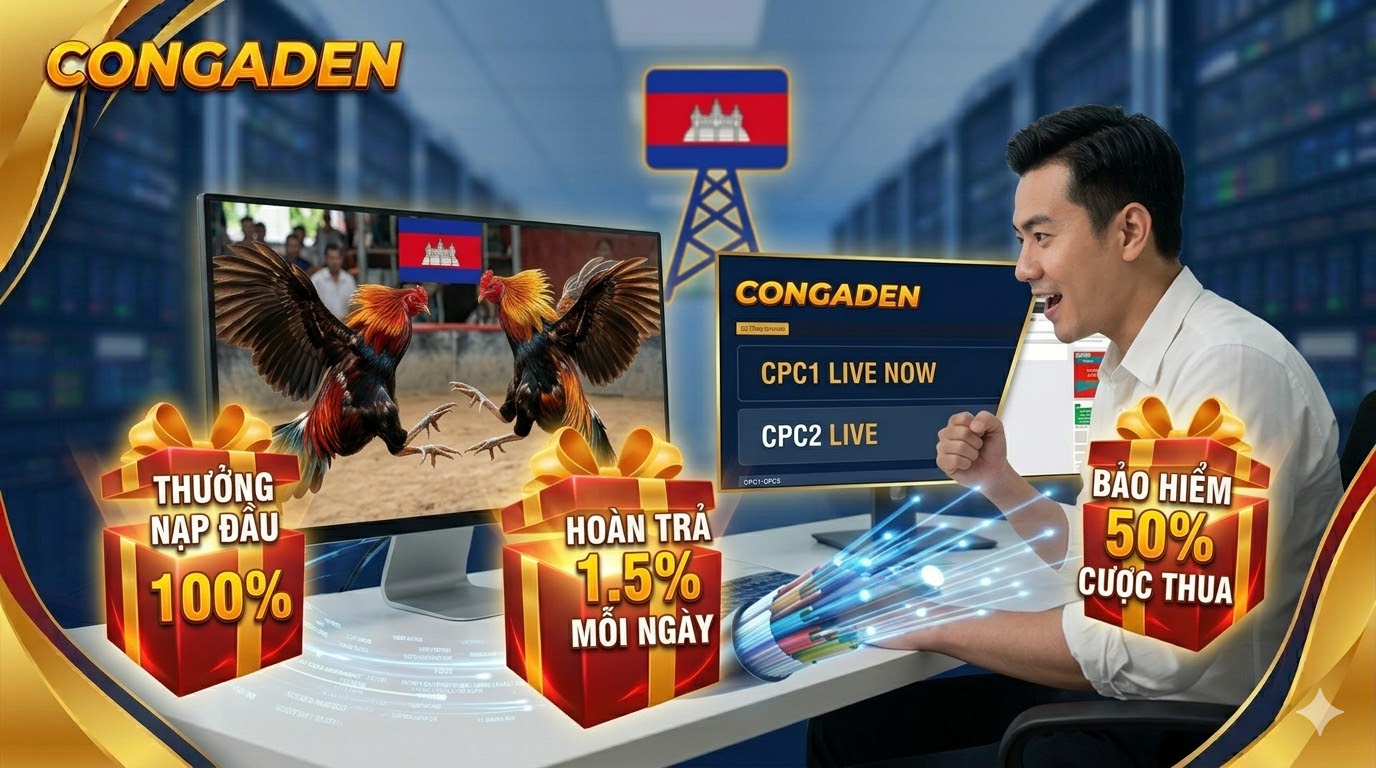 đá gà trực tiếp - congaden